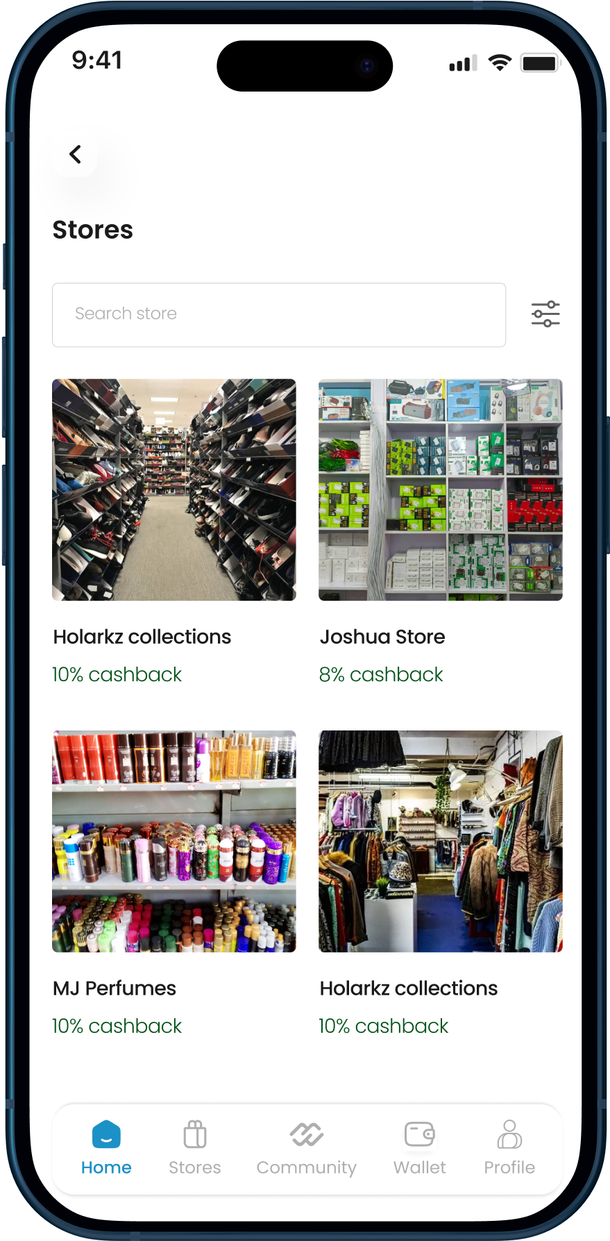Mowo App Screen 1
